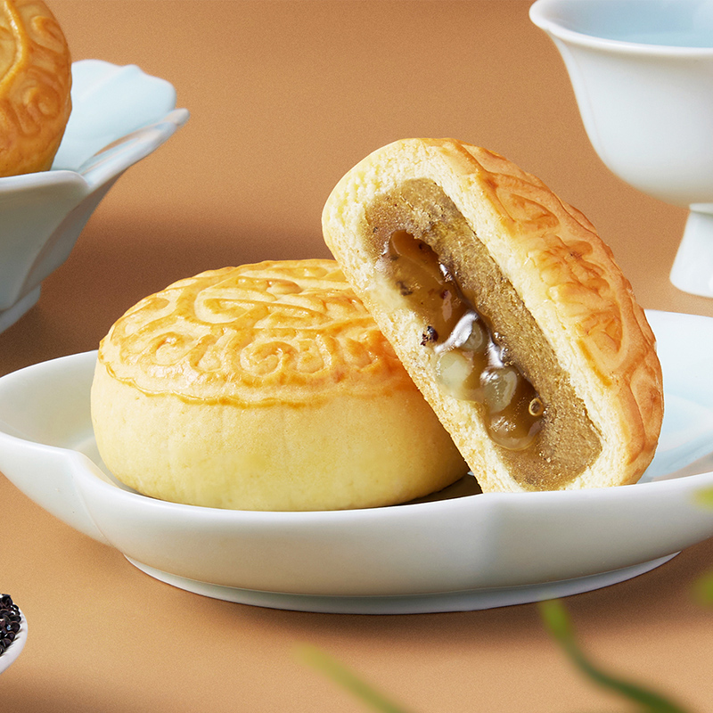 鲜品屋-920g鲜品七星伴月中秋月饼礼盒臻味工厂品牌高清大图