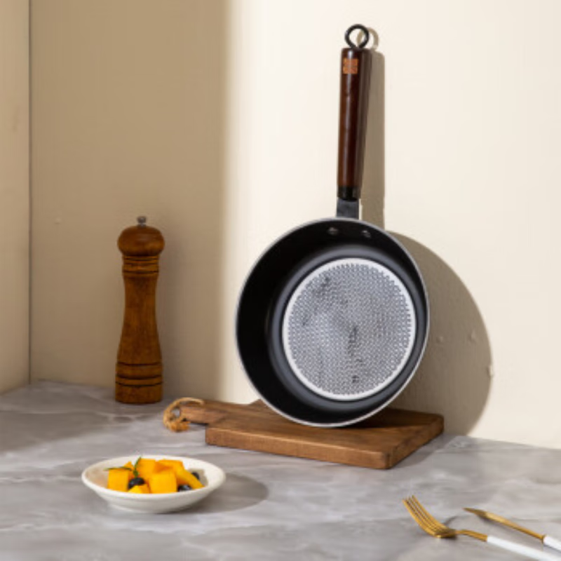 三禾锅具32cm0涂层极热纯铁CTS3200-1高清大图