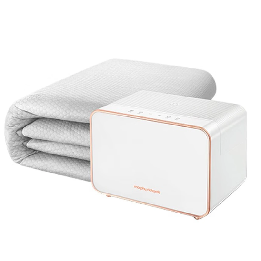 摩飞电器(Morphyrichards)水暖毯电热毯恒温水暖床垫取暖垫水热毯电褥子可调温定时加热MR2071(1.5米)