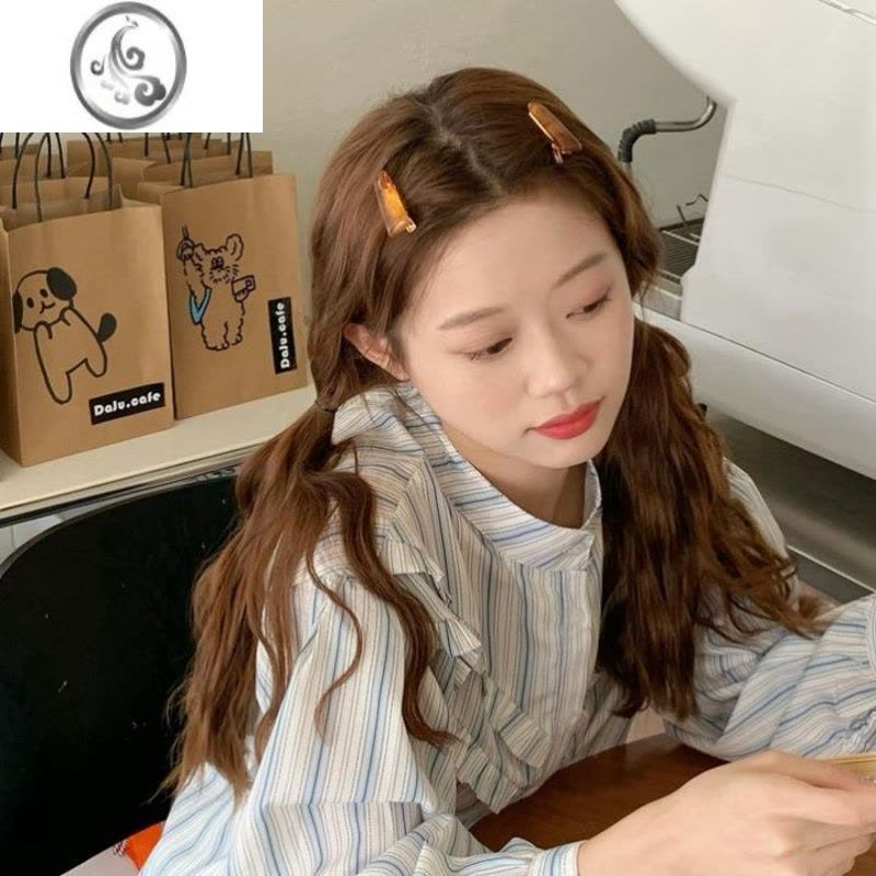 JiMi果冻色刘海夹侧边前额夹子女边夹韩式ins发夹碎发夹2023新款图片