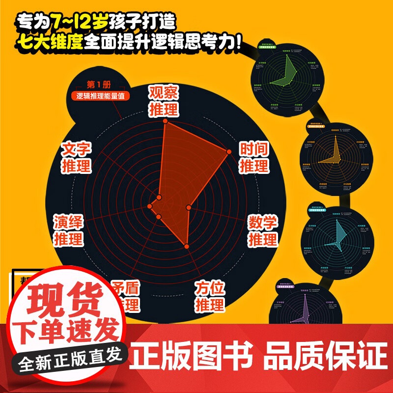 拜托了 逻辑博士 特训营 全5册 保罗·马丁 著 儿童绘本高清大图