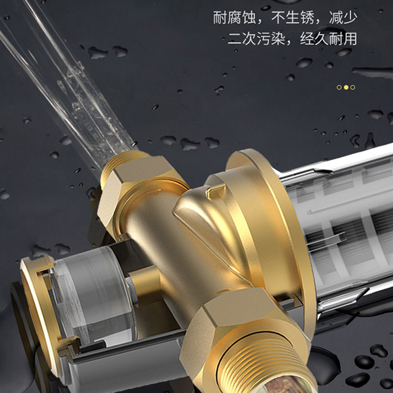 全自动前置过滤器,放弃手动,升级自动,一台真正免打理的全屋过滤器高清大图