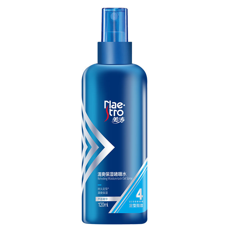 美涛清爽保湿啫喱水240ml 持久定型自然造型男女通用型定型水高清大图
