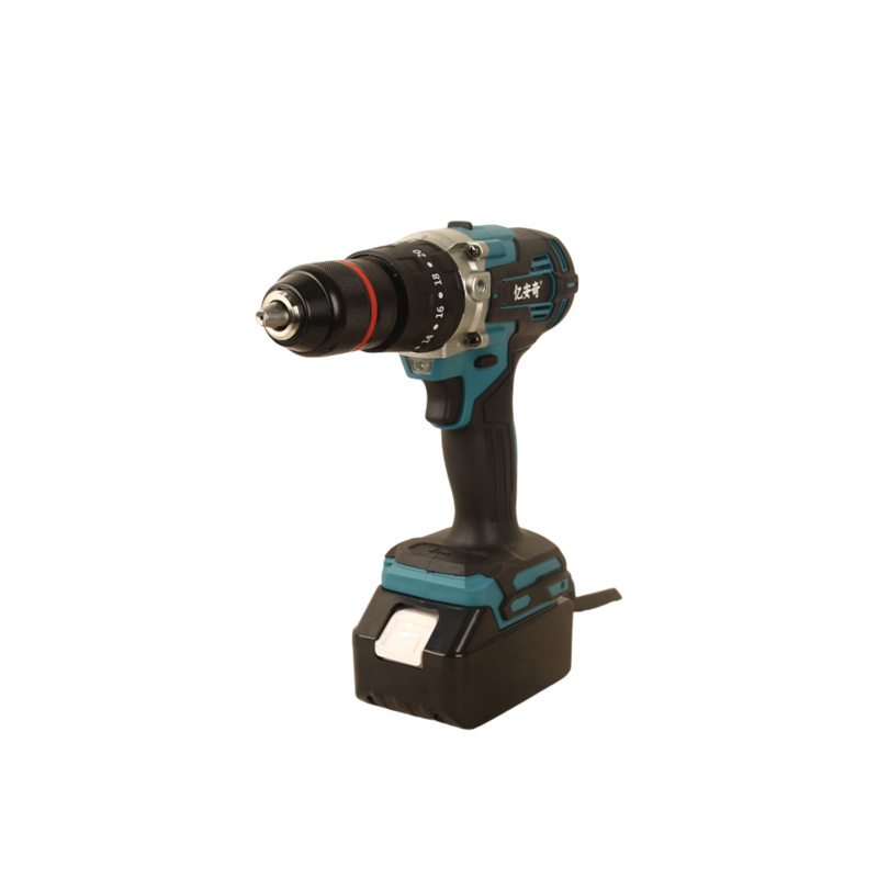 亿安奇 21V充电式锂电手电钻 无刷13mm 一电一充 台