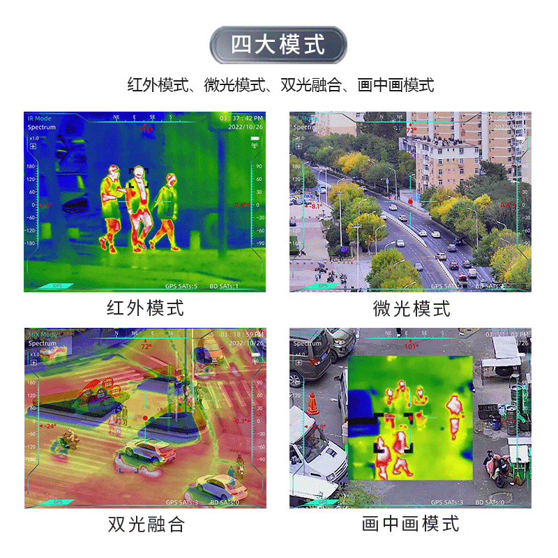 Lcantu徕佳图TI830 红外侦察仪多功能非制冷型热成像望远镜高清大图