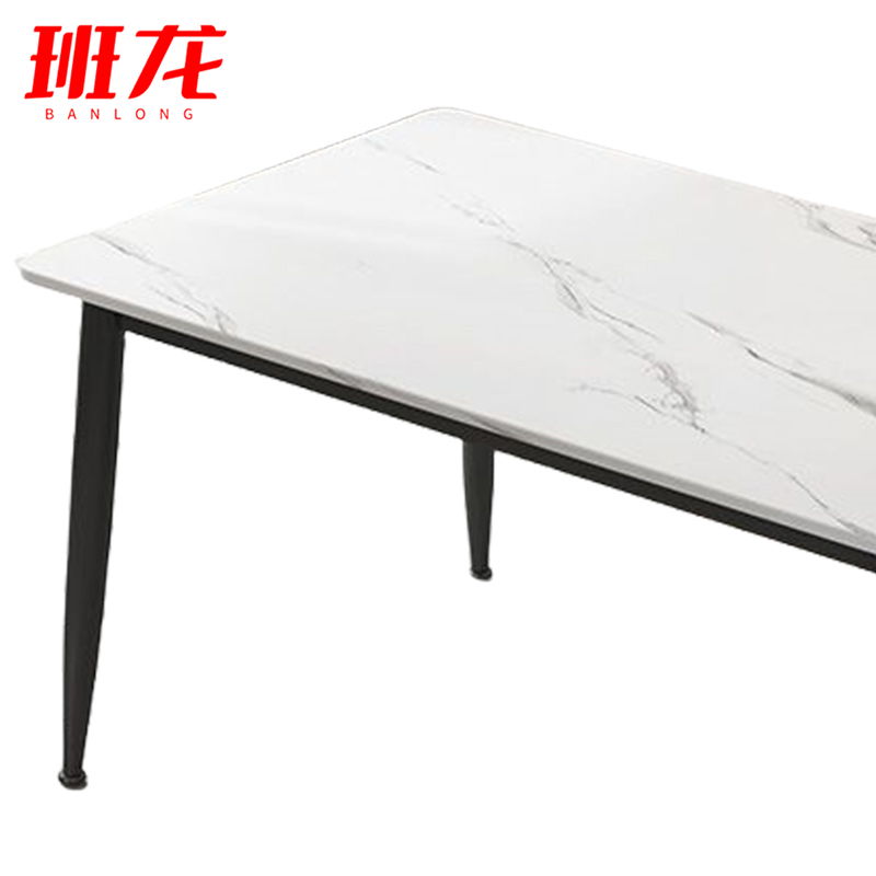 班龙岩板餐桌C3张高清大图