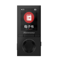 纽曼(Newsmy) MP3音频播放器 F35 8G 黑色mp3 mp4 无损音乐播放器 迷你学生随身听 有屏插卡录音