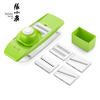 张小泉不锈钢多功能切菜器 手动家用切丝神器土豆切片薯格刨丝套装