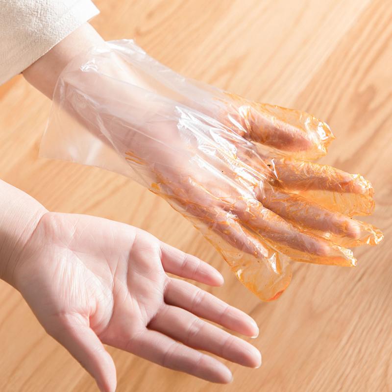 茶花 一次性PE手套(100只)/套高清大图