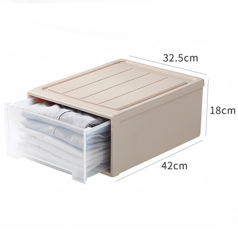 豫汉迎抽屉式收纳箱42*32.5*18cm个高清大图
