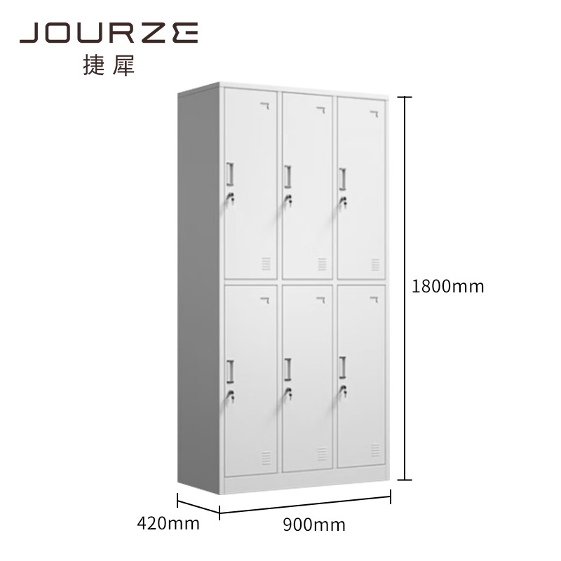 捷犀 文件柜 六门/张高清大图