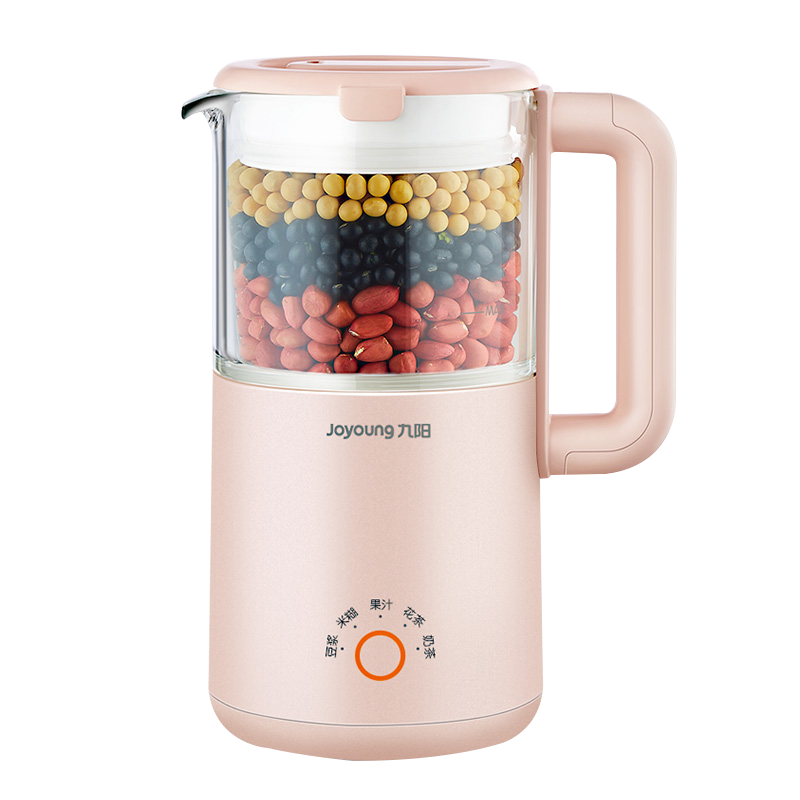 九阳破壁机迷你豆浆机家用智能多功能加热全自动小型破壁料理机免过滤