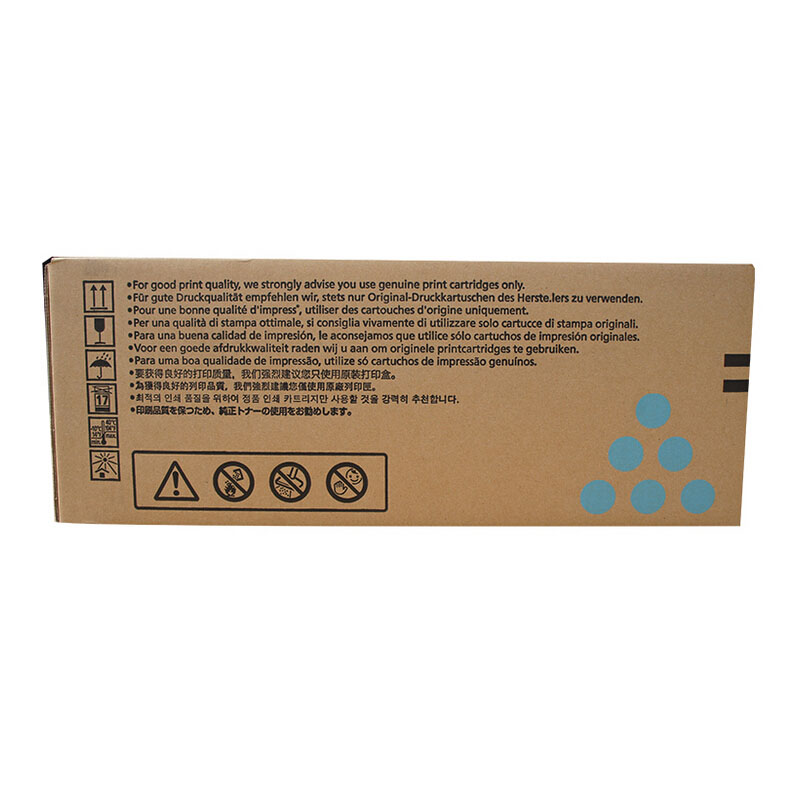 理光(Ricoh)SP C252HC 蓝色墨粉盒1支装 适用于SP C252DN/252SF高清大图
