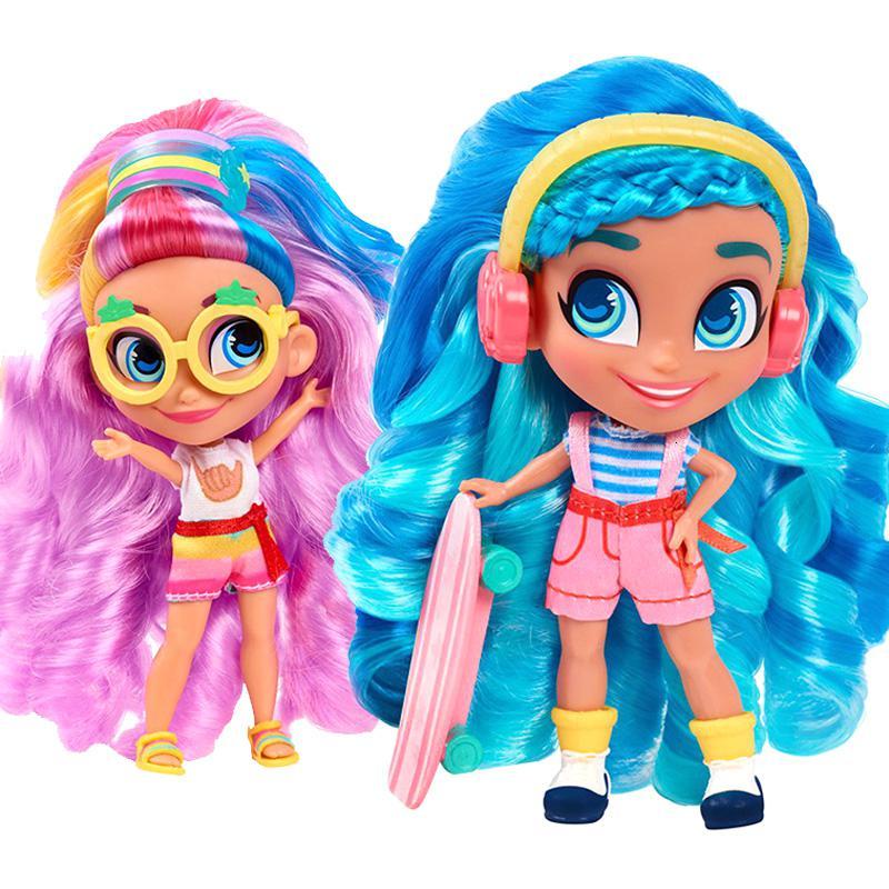 灵动创想hairdorables美发娃娃四代二代三代一代惊喜盲盒女孩玩具美发