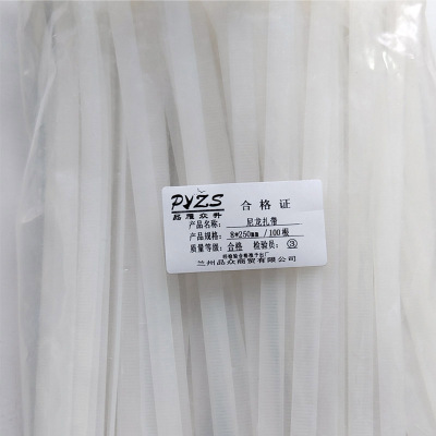 品雁众升 尼龙扎带8*250mm/100根/包