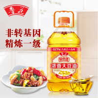 鲁花厨中香浓香大豆油5L*1瓶