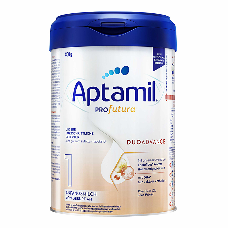 效期26年-德国爱他美(aptamil)白金版进口婴幼儿一段奶粉800g/罐装HMO安心罐宝宝牛奶粉1段0-6个月
