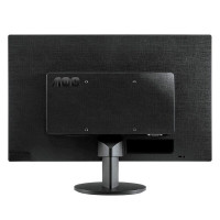 AOC 23.6英寸低蓝光不闪液晶屏电脑显示器 家用办公液晶显示器 M2470SWD2 支持壁挂（黑色）