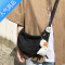 封后斜挎包男士ins小包夏季新款简约百搭帆布纯色街头潮流韩版单肩包单肩包男