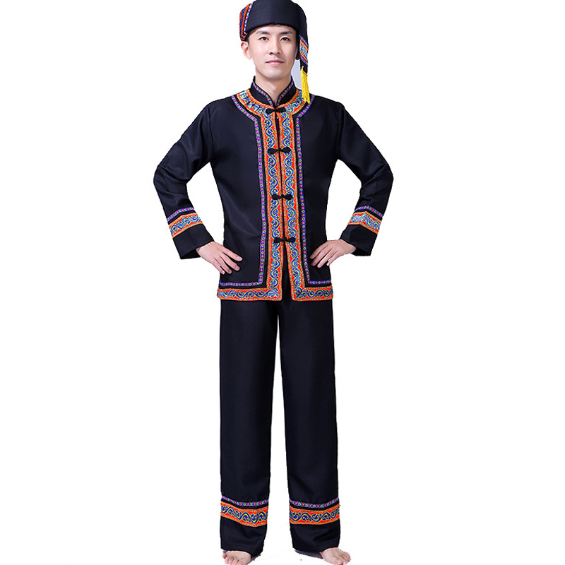 ace舞台表演服少数民族黎族服装