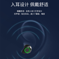 纽曼A20真无线蓝牙耳机 跑步运动入耳式单双耳蓝牙通话耳机 触控苹果安卓oppo小米vivo荣耀手机通用女生款可爱男