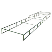 克雷泽(lreze)移动式地桩网 400米障碍器材高低桩网战术低桩网（高低结合20m）