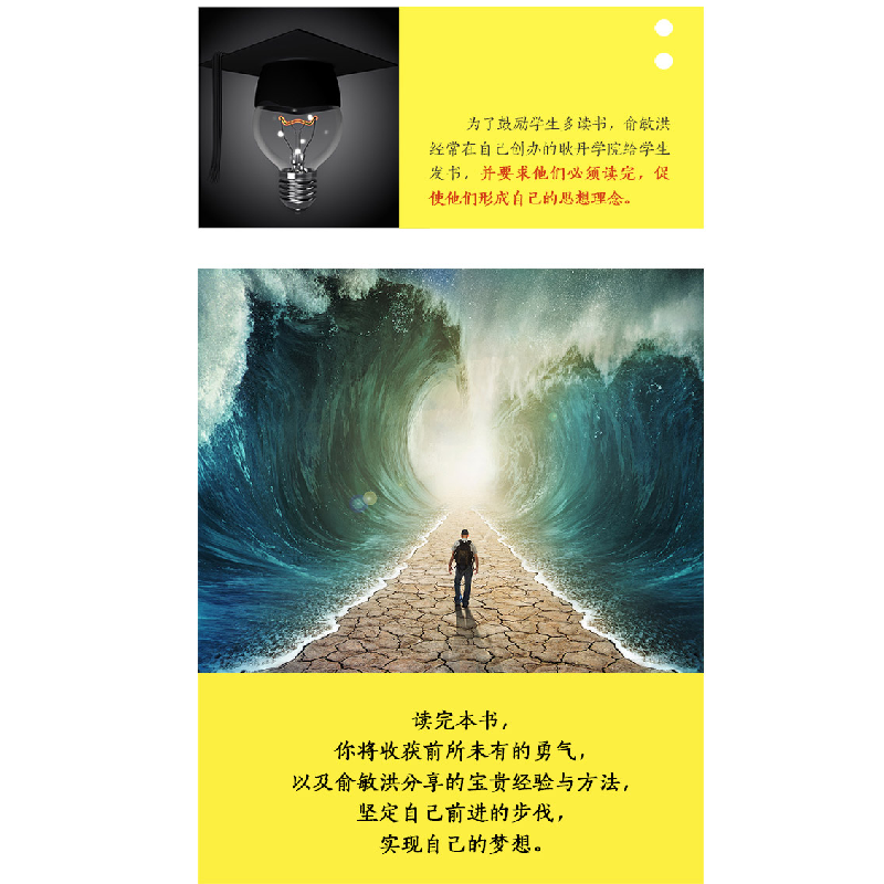 正版新书]愿你的青春不负梦想俞敏洪9787540478612高清大图