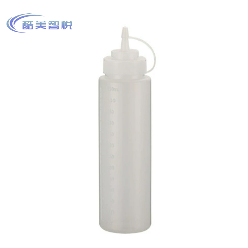 酷美智悦 塑料挤酱瓶白色650ml KM-JZ476 个高清大图