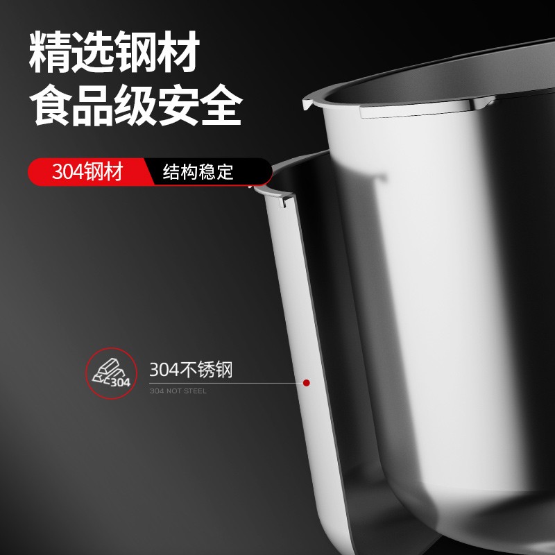 MACAIIROOS迈卡罗家用不锈钢高压锅MC-Y24G2高清大图