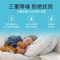 康洛克T80食物垃圾处理器家用厨房厨余垃圾粉碎机无线开关免打孔