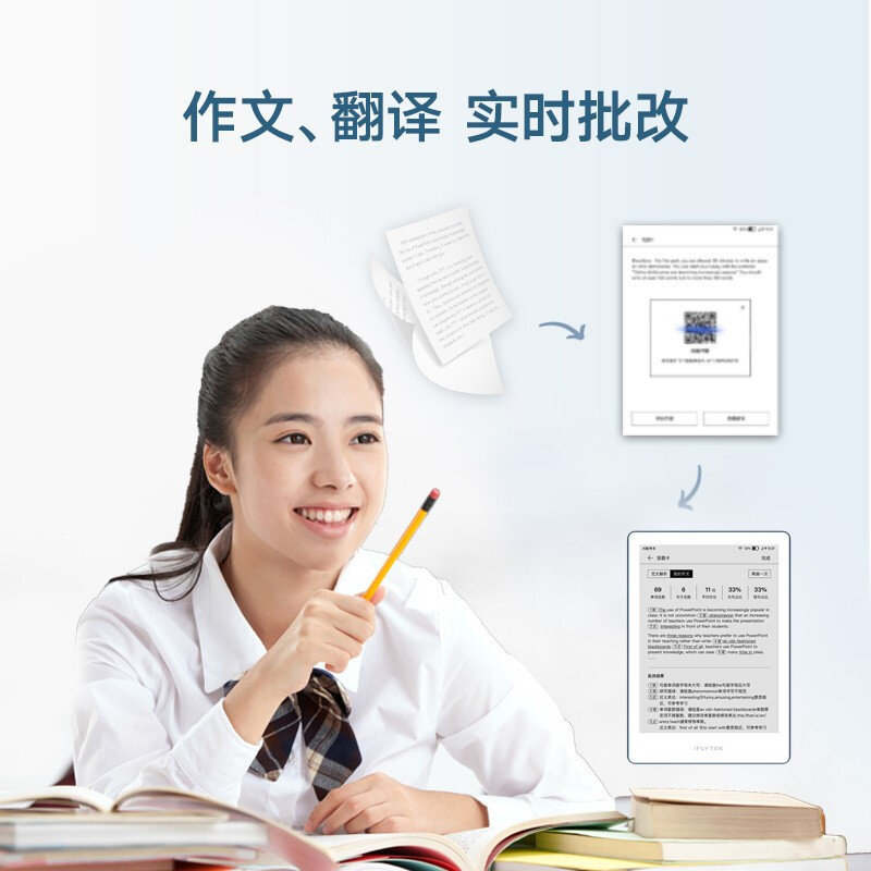 科大讯飞(iFLYTEK) 电子书阅读器C1智能英语本R1-Pro