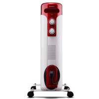格力（GREE）电油汀NDYT-21家用电暖器 取暖器 电暖气 防烫防爆 军工防漏 过热保护 配烘衣架 加湿盒 倾倒断电
