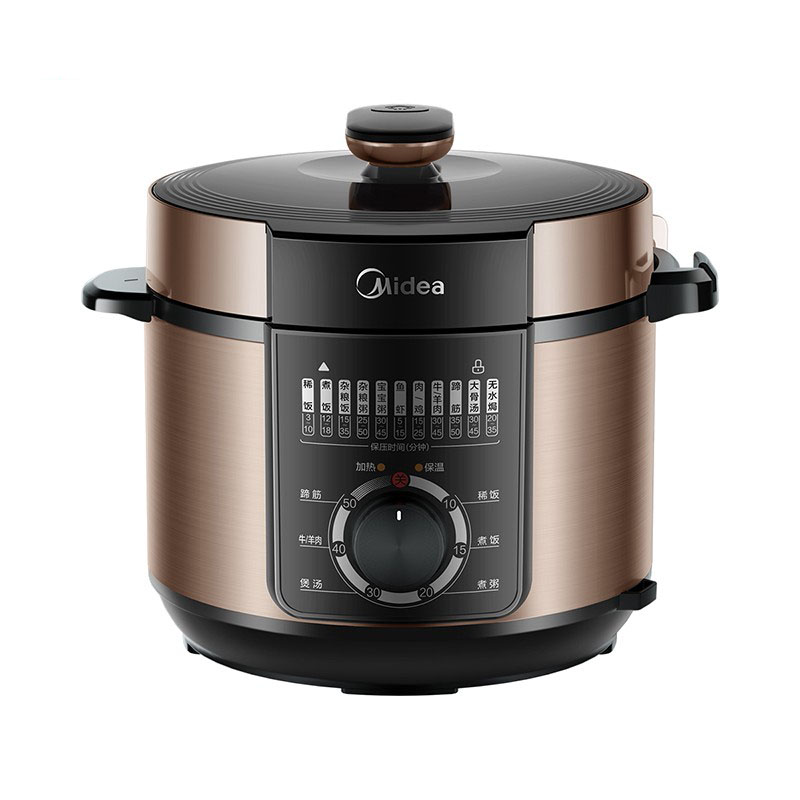 美的(Midea) 家用5L双胆大容量电压力锅 MY-YL50M132