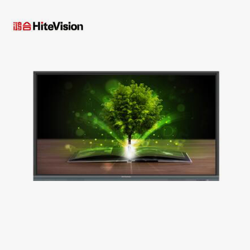 鸿合HD-I7580E超高清75英寸智能教育会议交互式平板白板触摸一体机(含I3电脑 安卓课件 WINDOWS双系统)