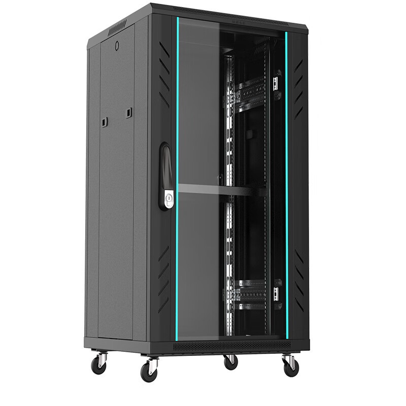 机柜图腾toteng26624服务器机柜19英寸国际标准机柜24u视频