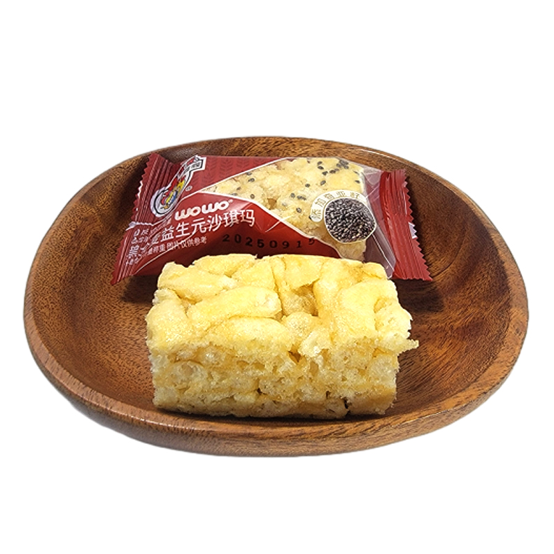 喔喔沙琪玛散装250g婚庆结婚喜糖黑全麦益生元牛乳水果坚果零食品高清大图
