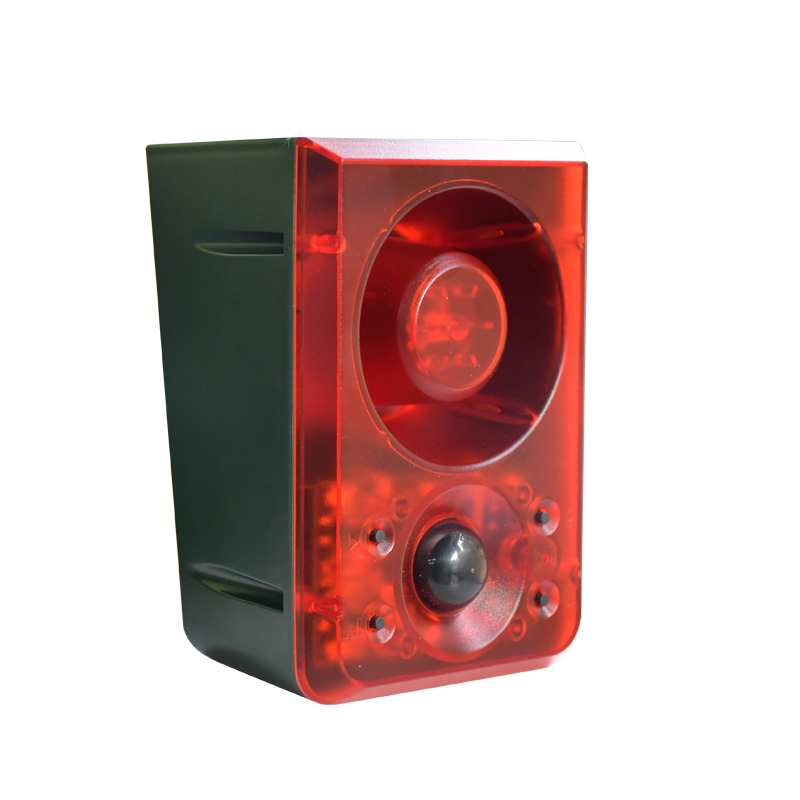 顶火 GMD4307-A 0.6W,IP55,太阳能持续供电,5V 120mA 3000K,LED 太阳能语音警示灯