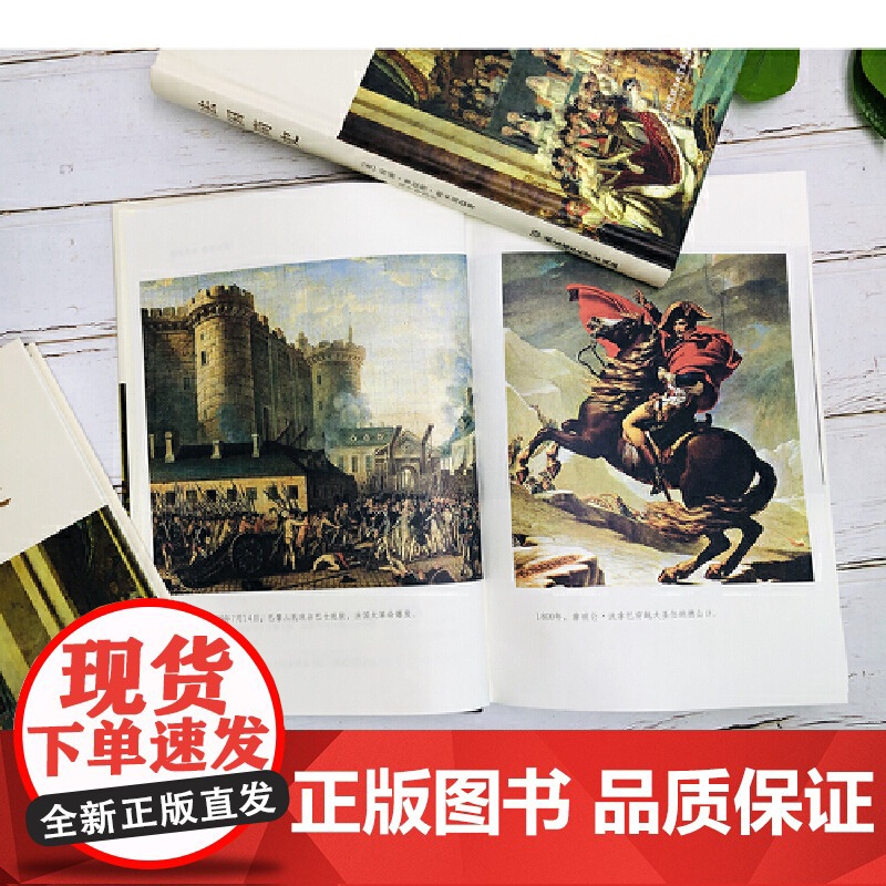 法国简史(左手玫瑰右手枪,一小时读懂法兰西的浪漫和激荡) 正版书籍高清大图