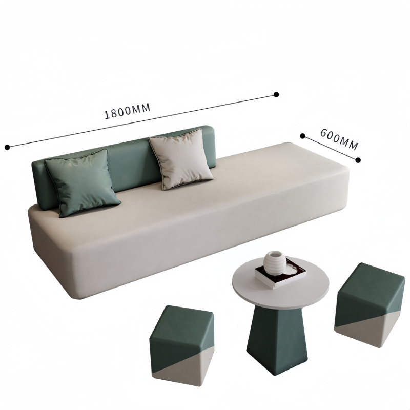 锁匠 办公沙发180*60cm组高清大图