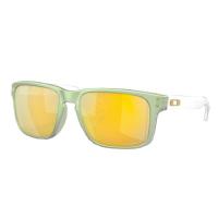 欧克利(OAKLEY)轻量金属铆钉装饰防眩光方形男士运动潮流太阳镜