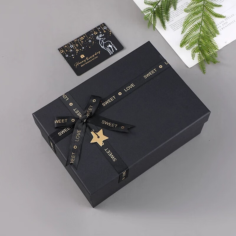 欧利文收纳纸箱高级感收纳礼品盒高清大图