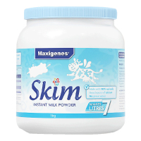 Maxigenes美可卓脱脂成人奶粉 1kg 罐装 澳大利亚蓝妹子