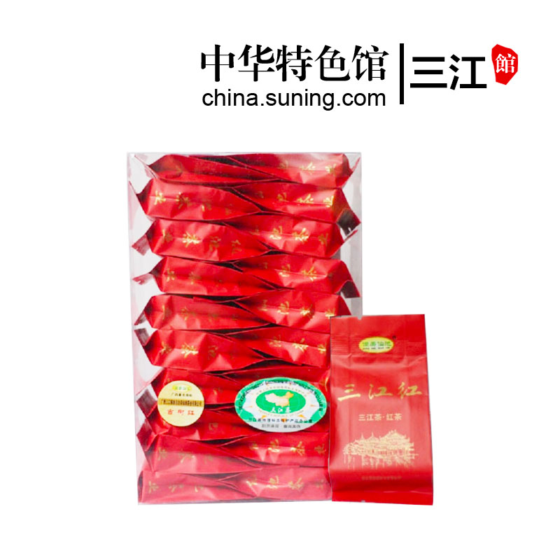 【中华特色】三江馆 广西三江特产 红茶 侗美仙池牌 古树红茶100克PVC简装 华南地区 48小时内发货