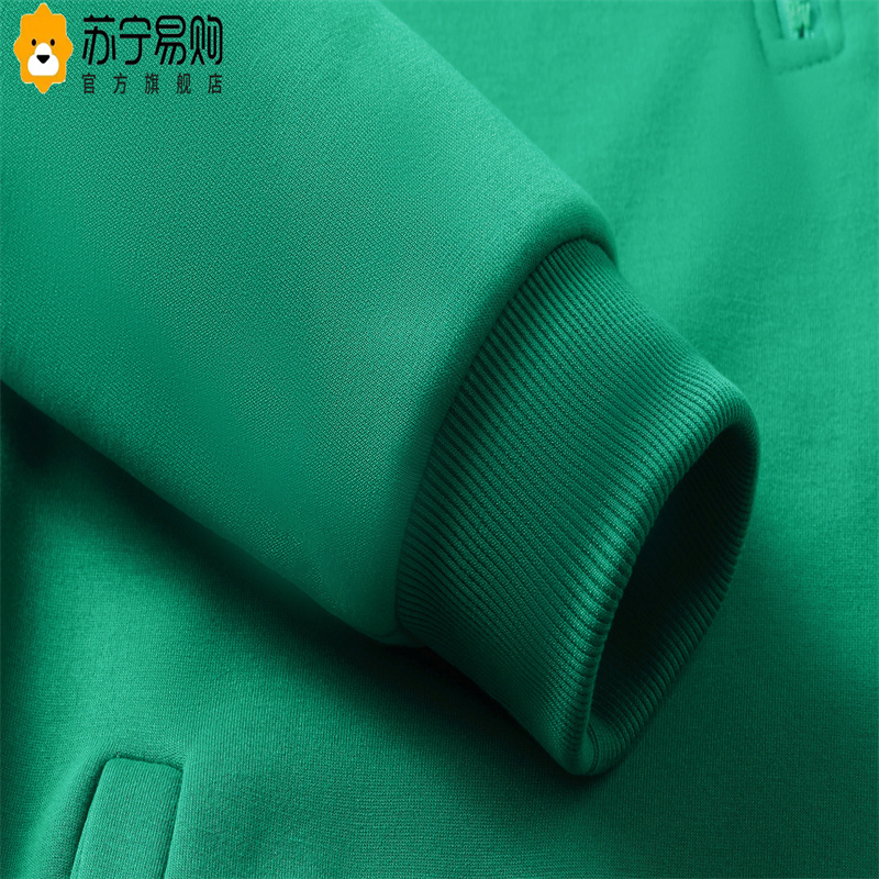 立领卫衣定制印字logo工作服外套文化衫男女秋冬季加绒拉链开衫工装