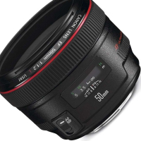 佳能(Canon) EF 50mm f/1.2L USM 佳能卡口 72mm口径 标准定焦镜头