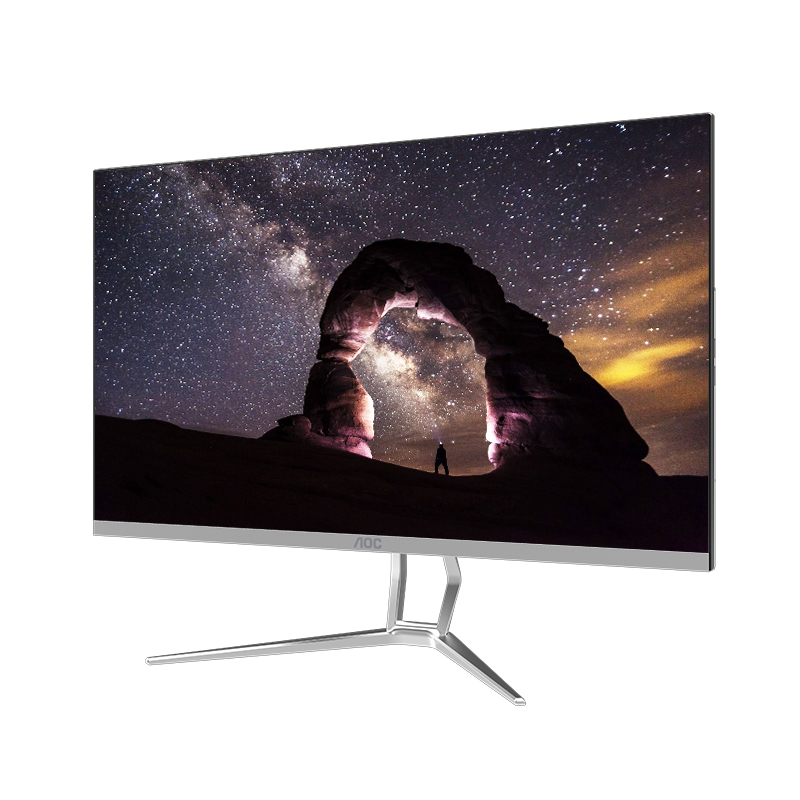 AOC AIO美人鱼837 23.8英寸高清办公一体机式电脑(十代i5 10400 16G 512G 双频WiFi)