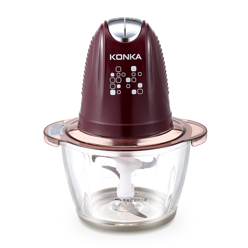 康佳(KONKA)绞肉机家用多功能1.5L碎肉馅婴儿辅食碎肉机KGJR-151A高清大图