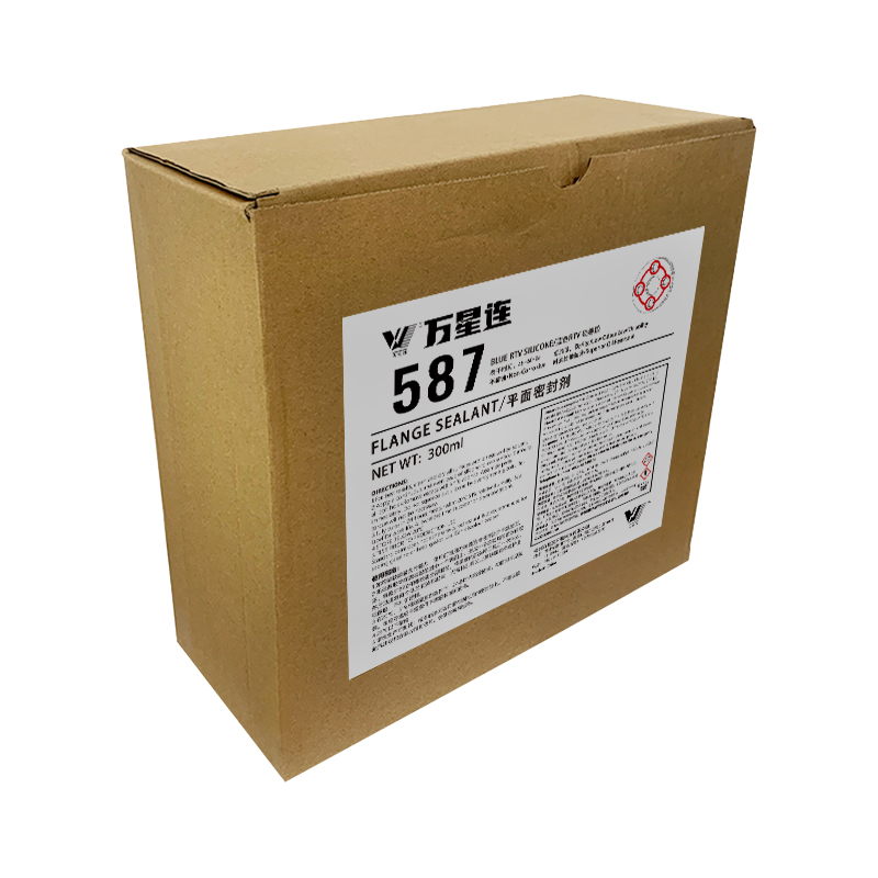 万星连 平面密封胶 587胶300ml 10支/箱高清大图