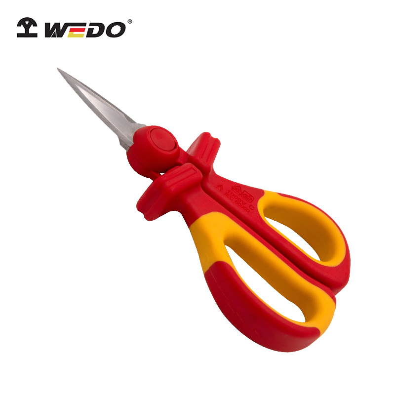 维度（WEDO）IN543-02 绝缘注塑剪刀 160mm VDE 绝缘耐压1000V