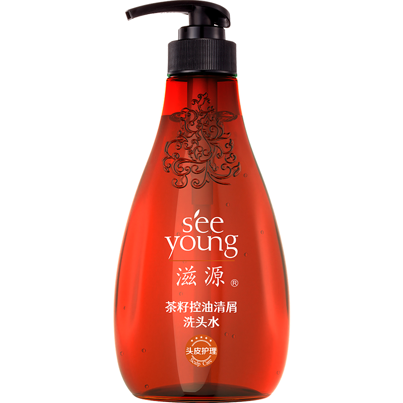滋源茶籽控油清屑洗头水(油性)535ml/瓶